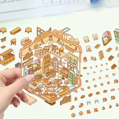 🎉🎉3D Scene Stickers-$10 free shipping  free tweezers🎉🎉