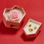 Romantic Heart Gift Box with Flower