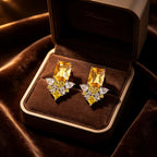 Boucles d'oreilles en cristal naturel Zorvath
