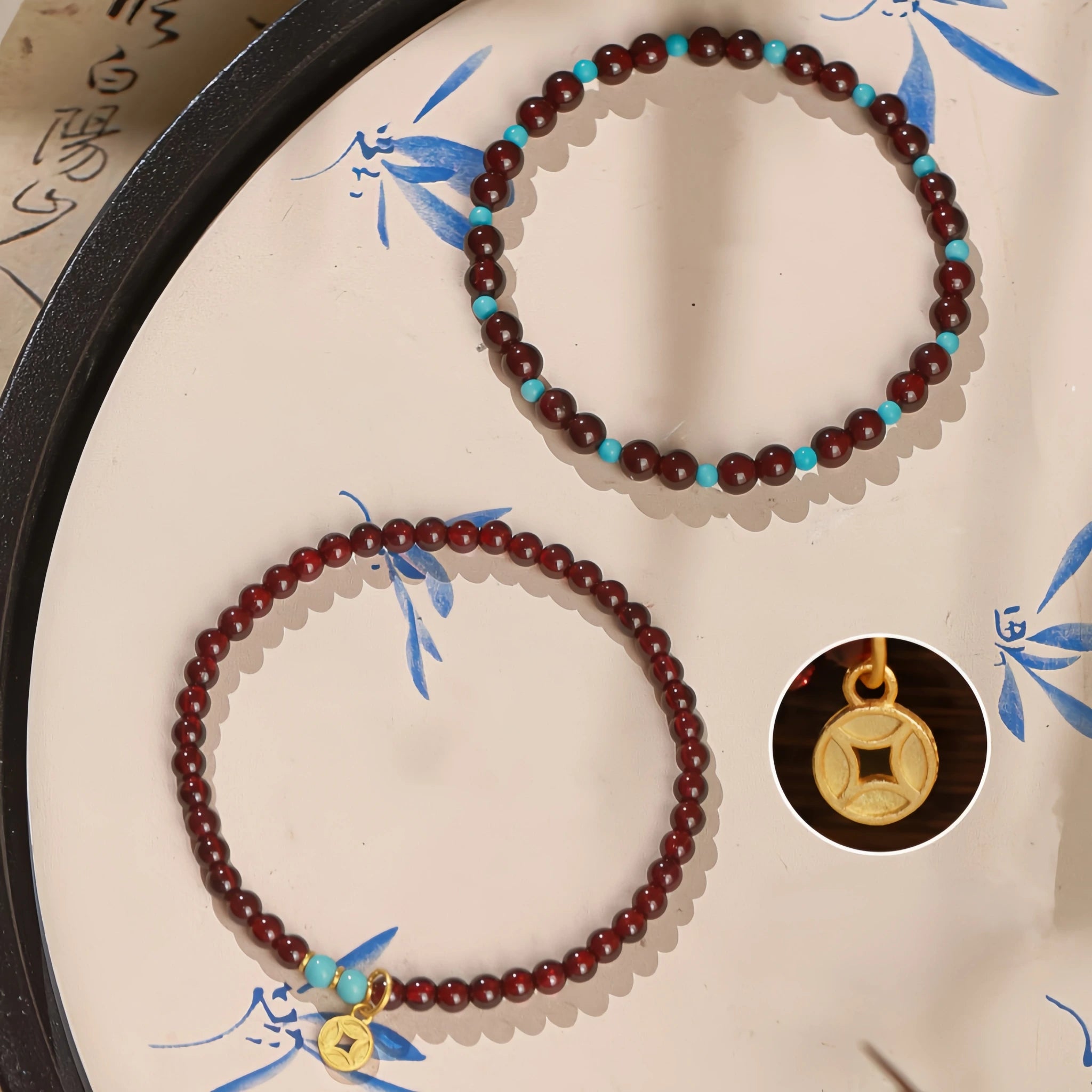 Collier en cristal naturel couronne vintage