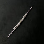 Iris Purple Lotus Woven Bracelet - Symbol of Purity & Serenity