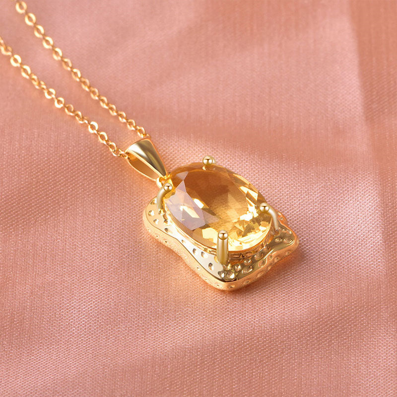 Collier en cristal naturel « Succès Joyeux »