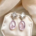 Boucles d'oreilles en cristal naturel Blessed Whisper