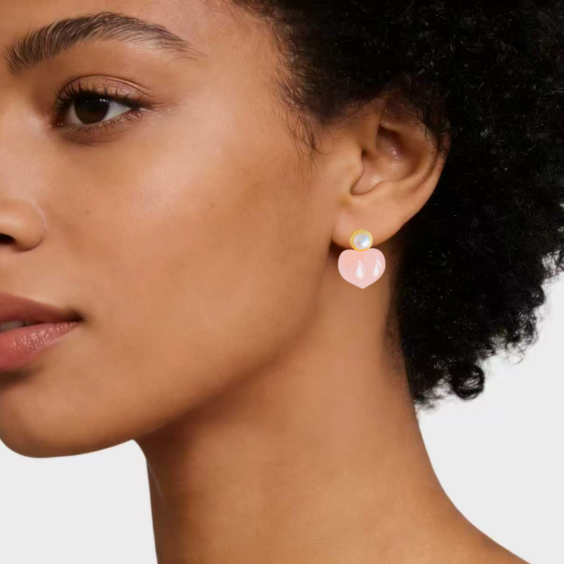 Lume of Ease Natural Crystal Earrings