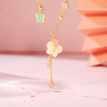 Collier à ajustement facile en quartz clair - Pureté intérieure et expression claire
