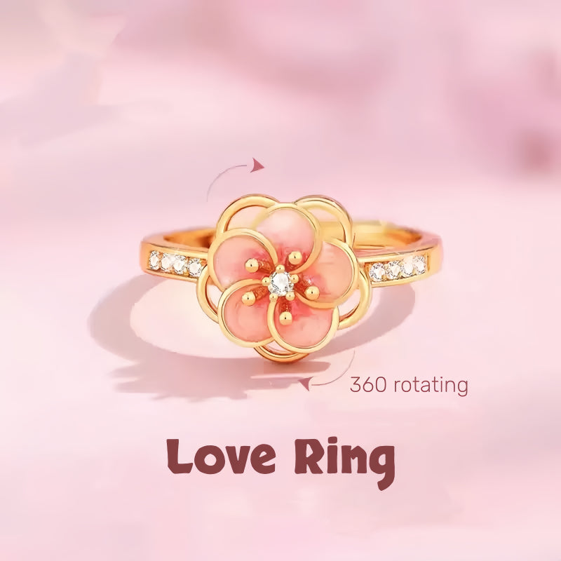 Romance Rotate Sakura Ring - Purity Ring