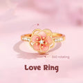 Romance Rotate Sakura Ring - Purity Ring