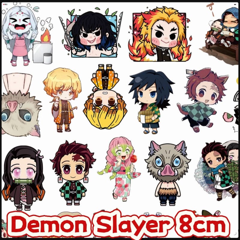 Demon Slayer 8cm Acrylic Charms for DIY match game-open in live
