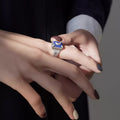 Star Moon Ring – Brings Good Luck & Positive Energy Crystal Jewelry