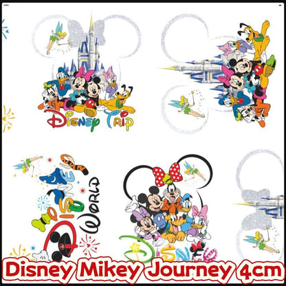 Disney Mikey Journey 4cm Acrylic Charms for DIY match game-open in live