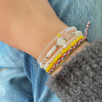 Pearl & Mother‑of‑Pearl Stackable Bracelet - Gentle Luster & Soothe Your Spirit