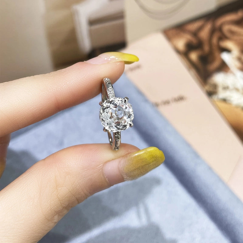Pristine Natural Clear Crystal Ring - Full Imagination