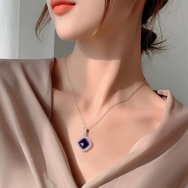 Guardian Love Natural Crystal Necklace