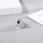 Starlight Evil Eye Ring – Courage, Protection & Fortune