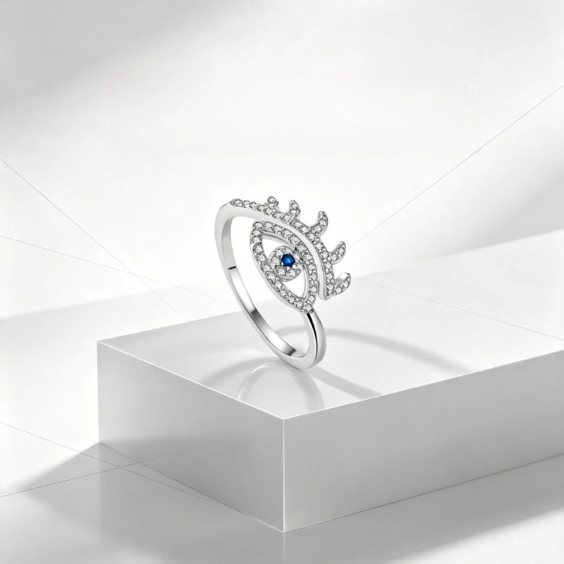 Lucky Evil Eye Ring – Ward Off Jealousy, Invite Prosperity