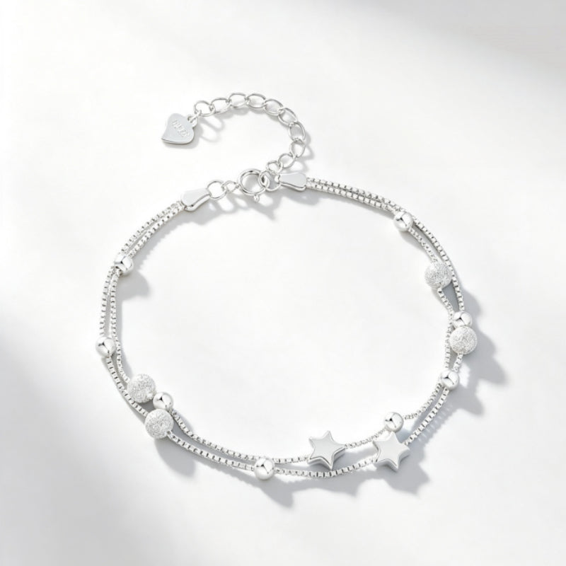 Bracelet Lune et Étoile Pacte d'Amour