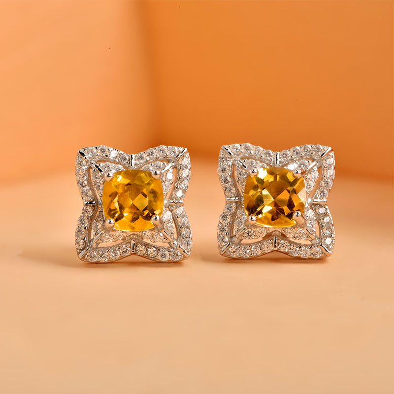 Boucles d'oreilles Solace Valiant en cristal naturel