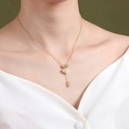 Collier à ajustement facile en quartz clair - Pureté intérieure et expression claire