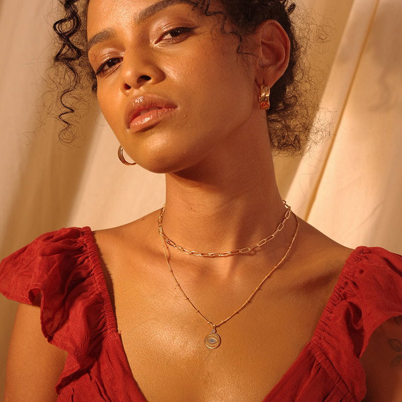 Collier béni contre le mauvais œil