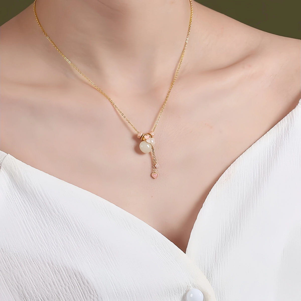 Collier à ajustement facile en quartz clair - Pureté intérieure et expression claire