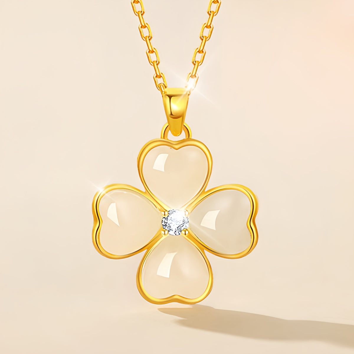 Collier à ajustement facile en quartz clair - Pureté intérieure et expression claire