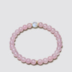 Bracelet en cristal naturel Amour Rose