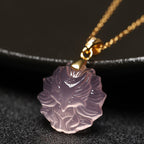 Rose Quartz Nine-Tailed Fox Necklace – Attract Love, Boost Charm, Open Heart