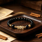Natural Obsidian Bracelet — Protect Your Fortune