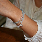 Gradient Aquamarine Bracelet – Calm Emotion, Speak Truth, Attract Luck