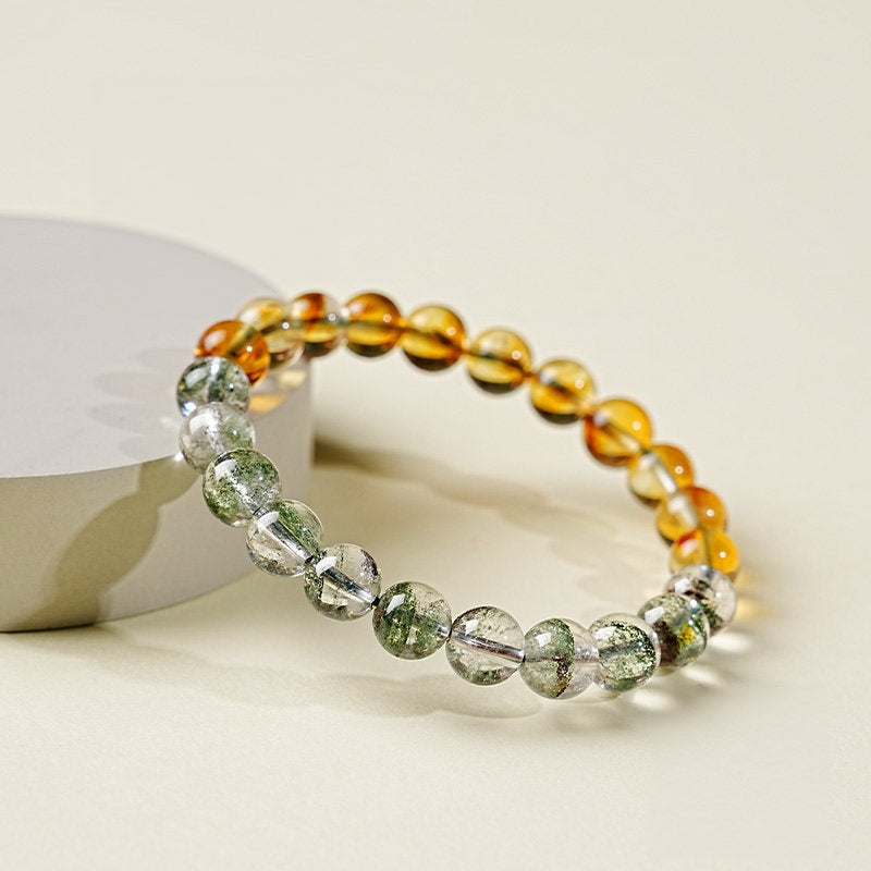Bracelet en cristal naturel Fortune héritée