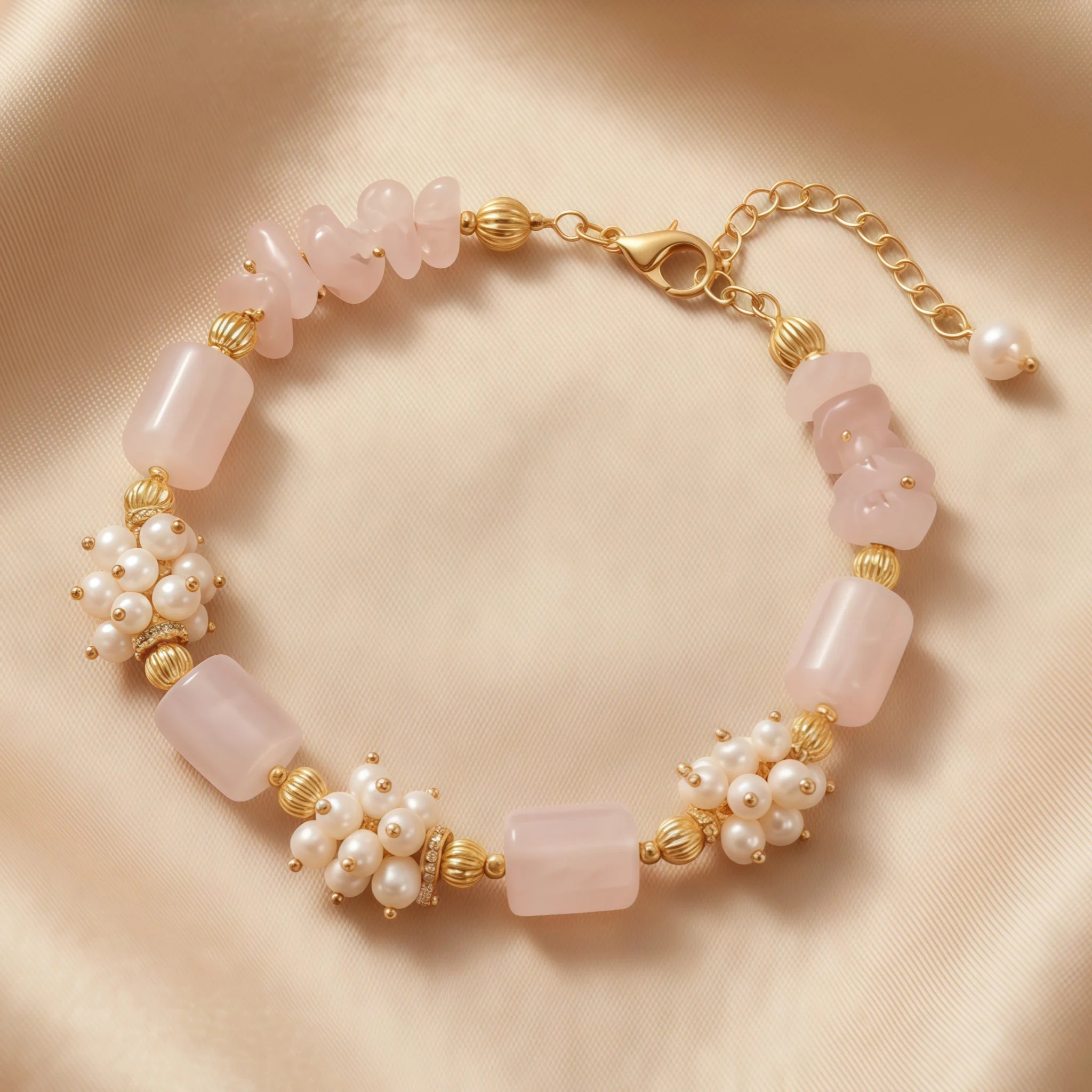Collier en cristal de quartz clair Pendentif facetté irrégulier