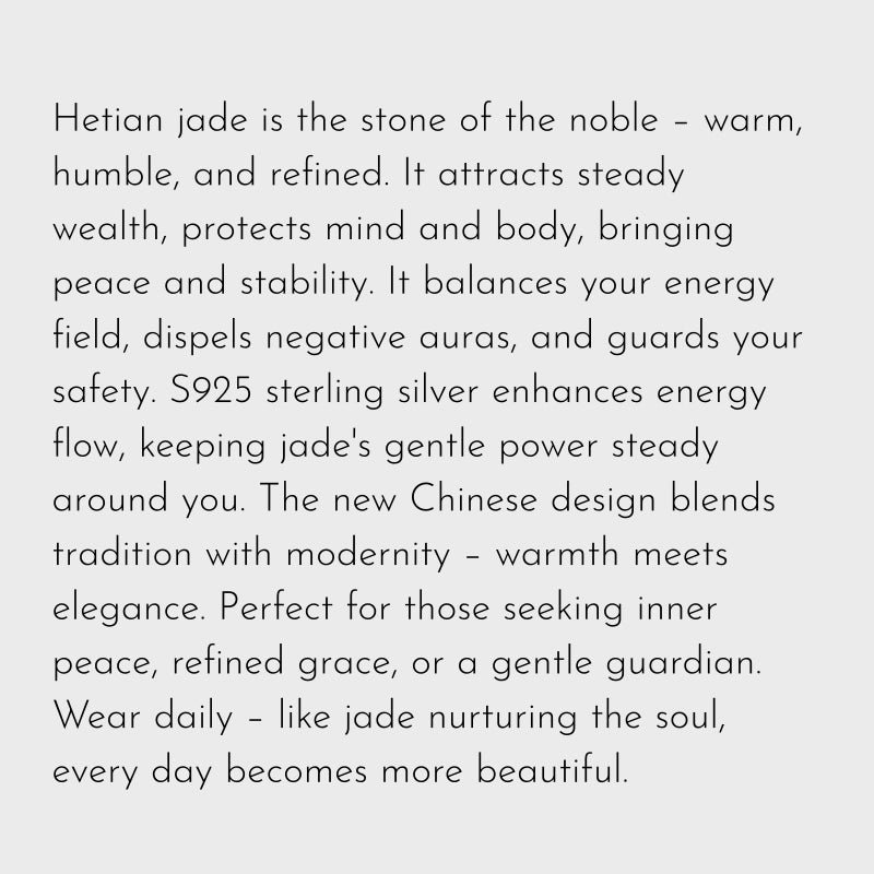 Hetian Jade Bow Necklace – Gentle Virtue, Wealth Protection