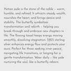 Collier pompon papillon en jade Hetian – Douceur, Transformation et Renaissance