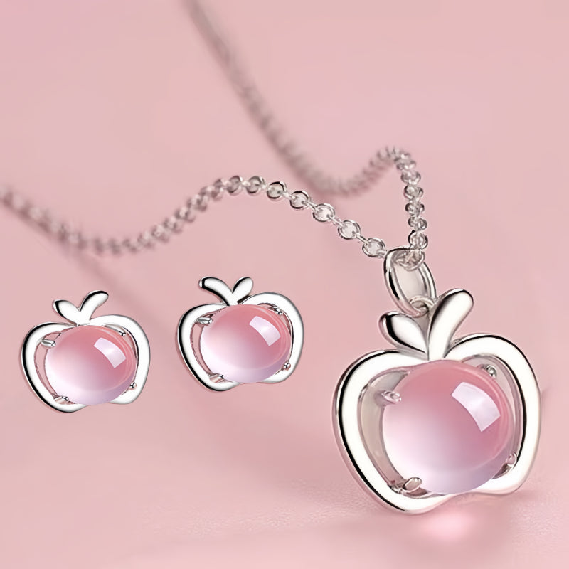Collier en cristal naturel Abundance Compass