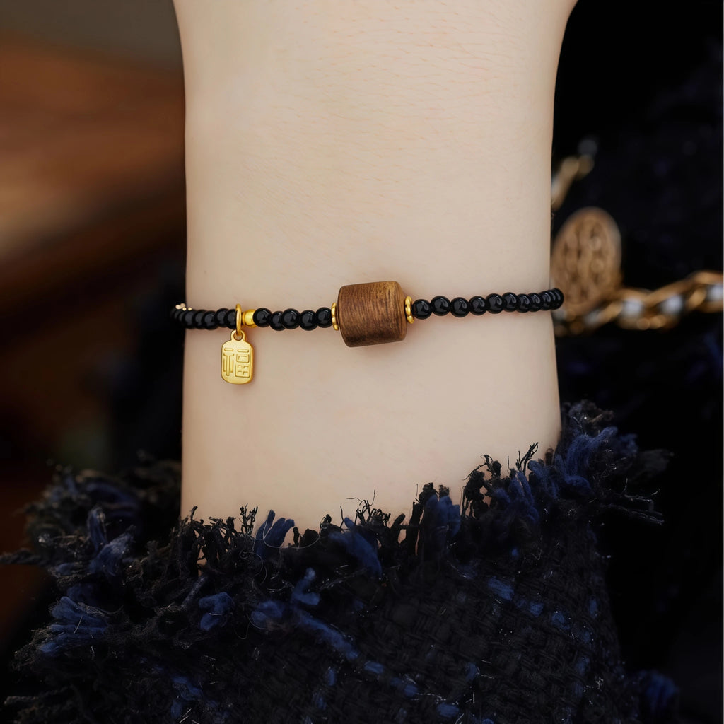Collier en cristal naturel couronne vintage