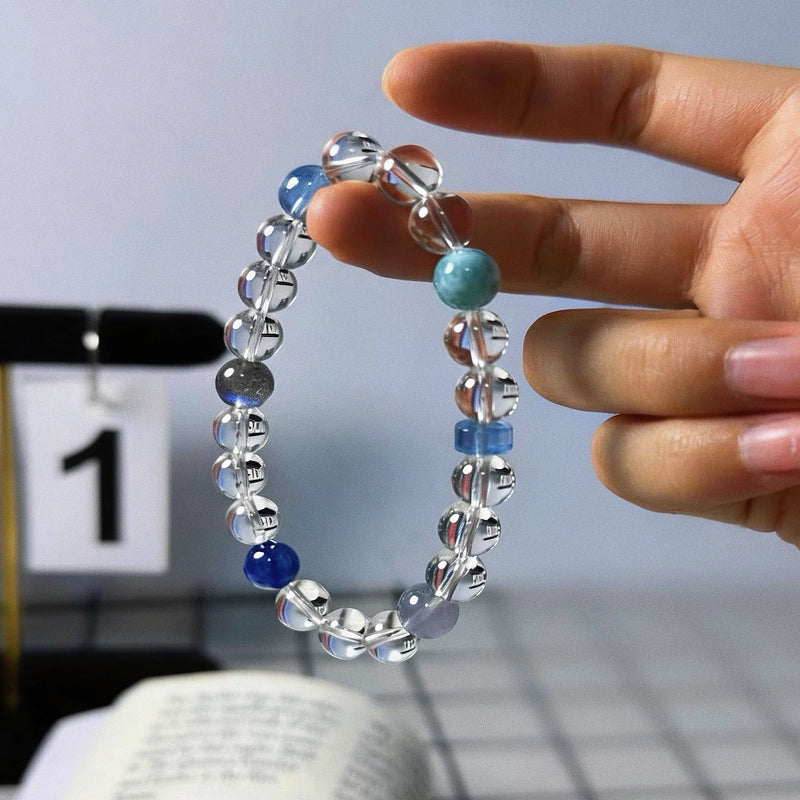 Peaceful Spark Natural Crystal Bracelet