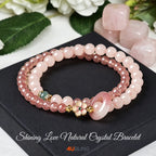 Shining Love Natural Crystal Bracelet