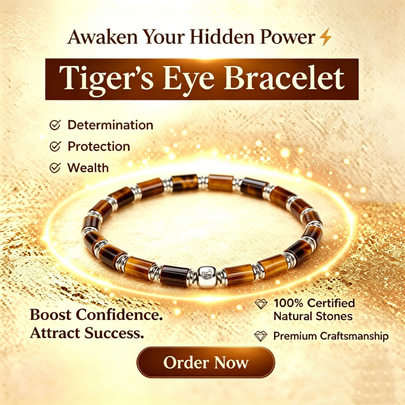 Journey Protection Natural Tiger Eye Bracelet