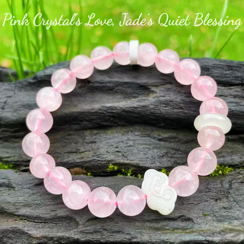 Rose Attracts Love Natural Crystal Bracelet