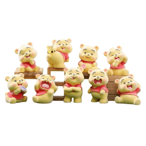 Puffing Winnie (flocking) Blind box