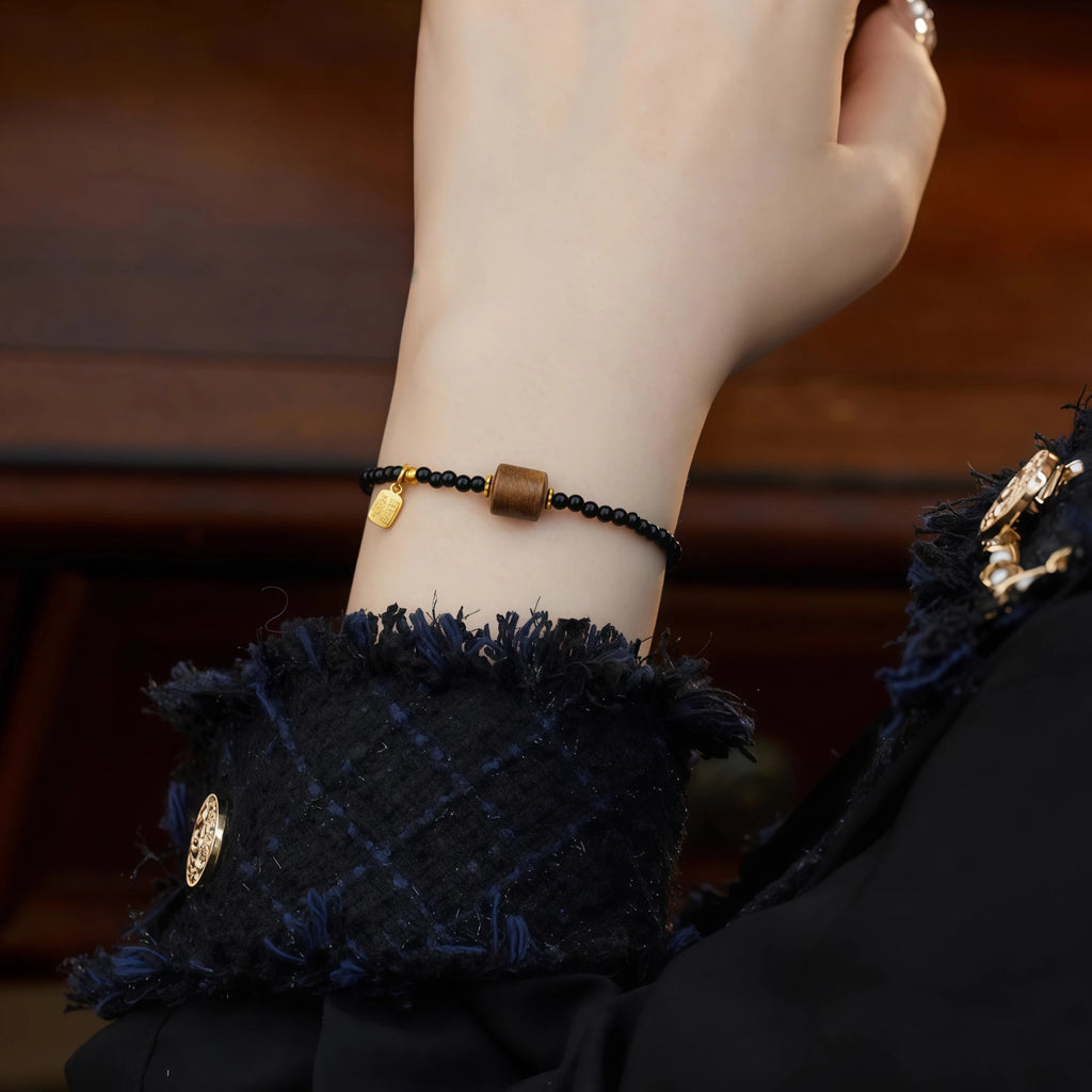 Collier en cristal naturel couronne vintage