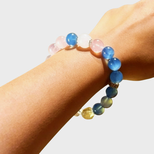 Bracelet Constellation en Cristal Naturel A