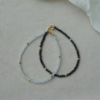 Collier en cristal naturel couronne vintage