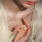 Natural Nephrite Gourd Necklace - Stone of Blessing & Prosperity