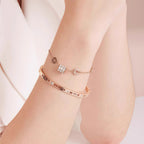 Roman Numerals Slim Waist Bracelet, Exclusive Ggentleness and Elegance for Yourself
