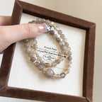 Natural Moonstone Bracelet - Confidence and Gentle Resilience