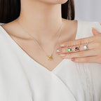 12 Birthstone Necklace for Women 925 Sterling Silver Dainty CZ Pendant Necklace Personalized Birthday Gift