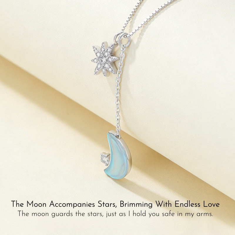 Twilight Shine Moon & Star Necklace