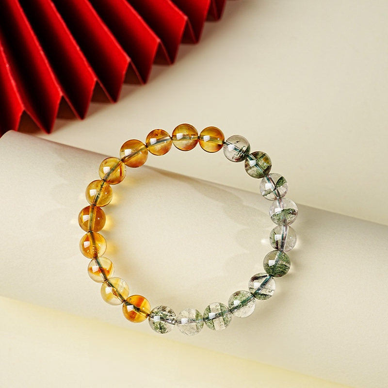 Bracelet en cristal naturel Fortune héritée