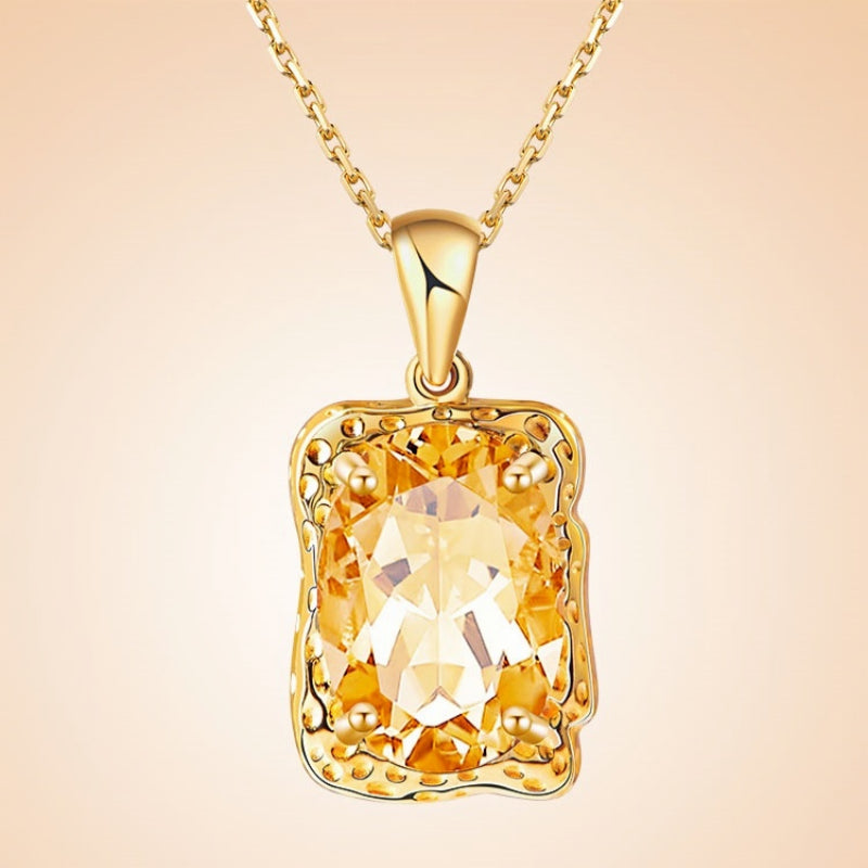 Collier en cristal naturel « Succès Joyeux »